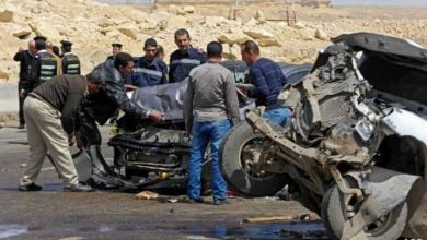 صورة النيابة العامة العامة تكشف تفاصيل وفاة أربعة شباب بحادث تصادم في الشيخ زايد بمصر