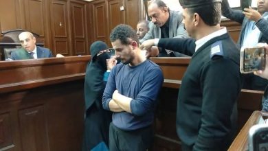 صورة فيديو.. ماذا فعل سفاح الإسماعيلية في أولى جلسات محاكمته
