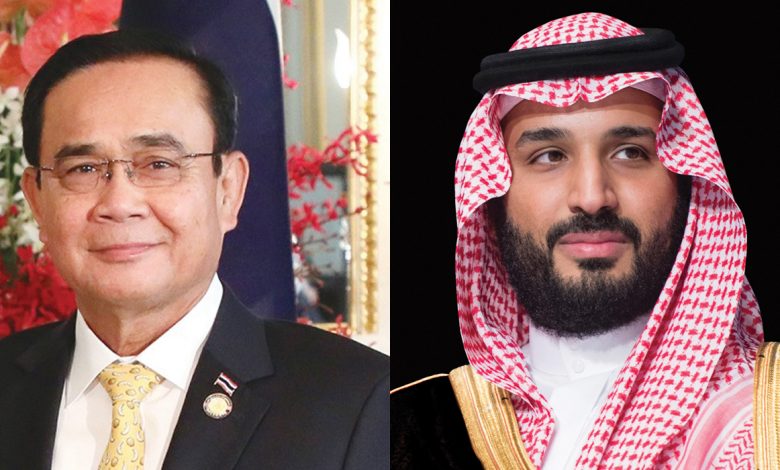 صورة رئيس وزراء تايلاند يزور السعودية لأول مرة منذ قضية الماسة الزرقاء