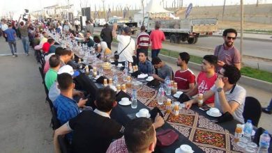 صورة تنظيم أطول مائدة إفطار رمضانية في مصر بطول 1000 متر