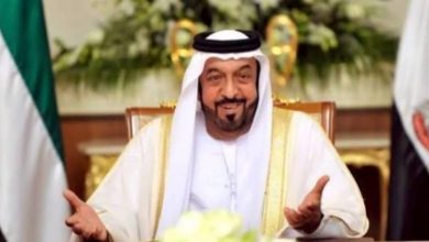 صورة وفاة الشيخ «خليفة بن زايد آل نهيان» رئيس دولة الإمارات