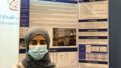 صورة الطالبة السعودية “دانه العيثان” تحصد المركز الأول في الكيمياء على مستوى العالم في معرض “آيسف 2022”