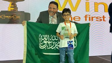 صورة طفل سعودي يحصد المركز الأول عالميًا في بطولة الحساب الذهني