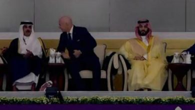 صورة ولي العهد يشهد افتتاح كأس العالم في قطر