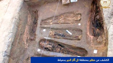 صورة اكتشاف 20 مقبرة بموقع تل آثار الدير بمصر يُعيد كتابة التاريخ