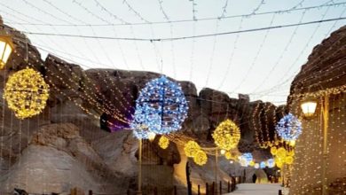 صورة فعالية مدينة الشتاء في جبل القارة تجذب السياح من داخل وخارج المملكة