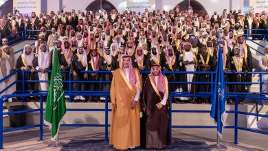 صورة أمير المدينة المنورة يشهد حفل تخريج الدفعة 59 من طلاب الجامعة الإسلامية