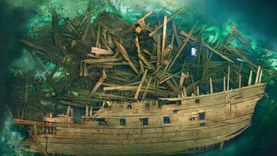 صورة اكتشاف سفينة رومانية غارقة بالبحر المتوسط منذ أكثر من 2000 عام