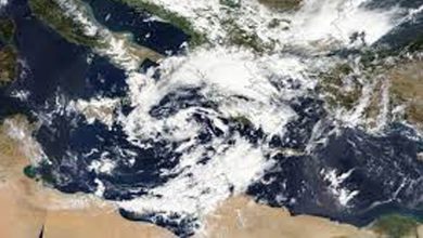 صورة ما هو إعصار “دانيال” الذي يضرب مصر غدًا الاثنين؟