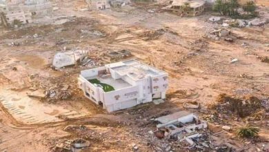 صورة شاهد.. “المنزل المعجزة” يثير الجدل في ليبيا؟