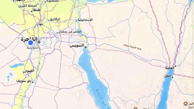 صورة حقيقة حذف شبه جزيرة سيناء من خرائط “جوجل”