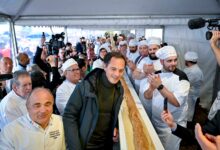 صورة طوله 140 مترًا.. فرنسا تدخل موسوعة جينيس بأطول رغيف خبز في العالم