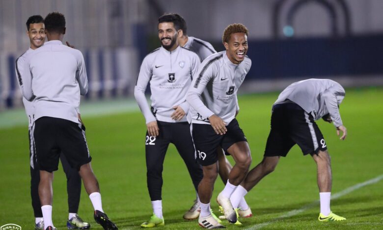 تدريبات الهلال الأخيرة