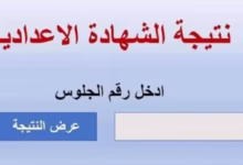 صورة “نتيجة الشهادة الإعدادية محافظة الدقهلية 2025”.. استعلم الآن بالاسم ورقم الجلوس