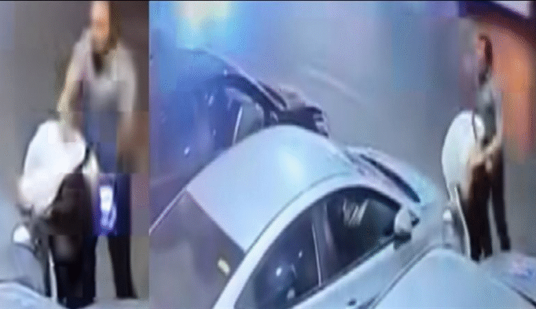 شاهد.. فيديو اعتداء ضابط شرطة على "منادي سيارات" يثير جدلًا واسعًا