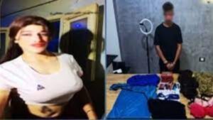 أنا راجل قوي.. البلوجر ياسمين رقصت على تيك توك بباروكة ومكياج بنات للفلوس