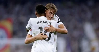 الريال ضد أوساسونا.. مبابي يفتتح أهداف الملكي فى الدوري الاسباني