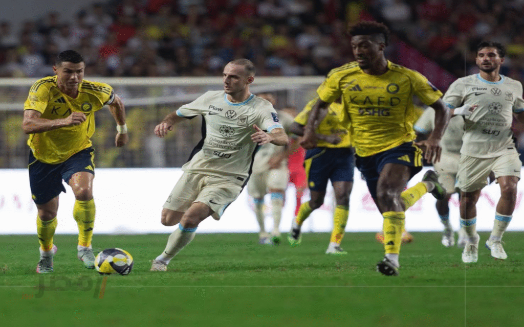 اهداف وملخص مباراة النصر والاتحاد في بطولة كاس السوبر السعودي بعد تالق فيلكس ورونالدو