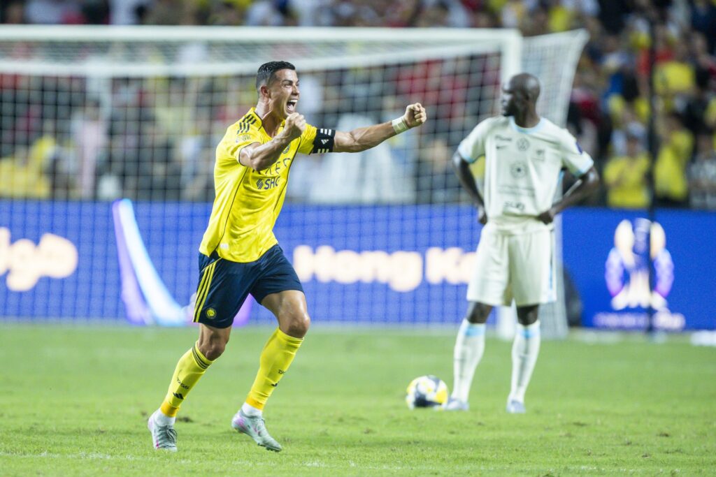ماذا فعل رونالدو بعد تأهل النصر إلى نهائي السوبر السعودي