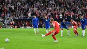 هاري كين يقود بايرن ميونخ لإسقاط تشيلسي بثلاثية في دوري الأبطال