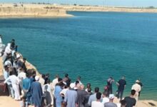 صورة “بحيرة غامضة في ‘صحراء البهنسا’ بالمنيا.. السر والتحذيرات”