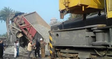 قطار البضائع في بني سويف.. حادث جديد يثير الجدل حول أمان السكة الحديد
