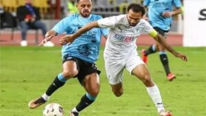 المصري يتفوق على غزل المحلة بثنائية محسن ويعتلي صدارة الدوري مؤقتًا