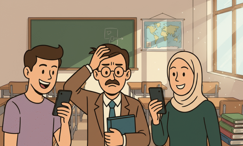 "ترند المدرسين".. كيف تحوّل التعليم إلى مادة للسخرية والترفيه على السوشيال ميديا؟
