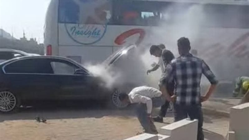 أحمد شوبير ينجو من حريق سيارته على طريق صلاح سالم.. تفاصيل وملابسات الحادث