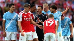 قمة الدوري الإنجليزي.. "آرسنال يخطف التعادل من مانشستر سيتي في الوقت القاتل"