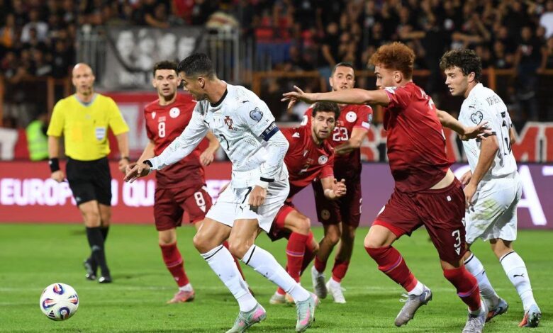 "البرتغال تقتنص فوزاً مثيراً 3-2 من بودابست في تصفيات كأس العالم"