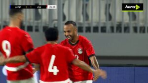 الشوط الثاني وصمود الفراعنة