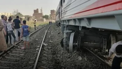 صورة قطار البضائع في بني سويف.. حادث جديد يثير الجدل حول أمان السكة الحديد