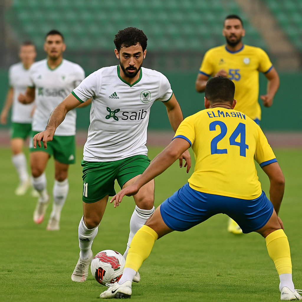 مواجهة المصري وكهرباء الإسماعيلية في الدوري المصري