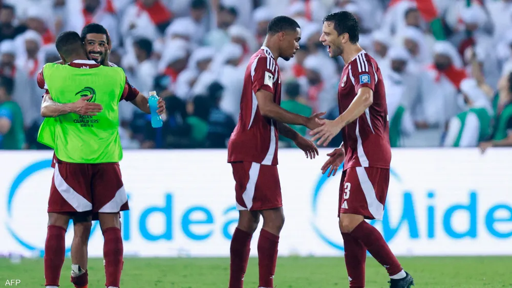 قطر تخطف بطاقة التأهل إلى كأس العالم 2026 بعد فوز مثير على الإمارات