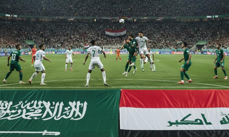 الأخضر السعودي يحجز مقعده في كأس العالم 2026 بعد تعادل مثير مع العراق