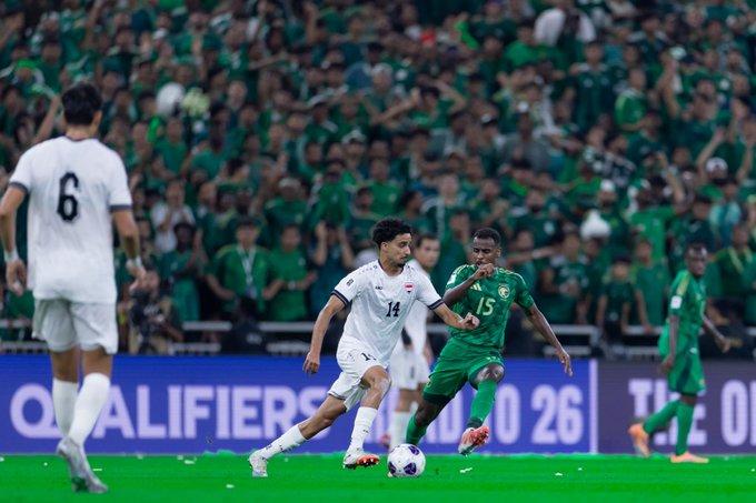 الأخضر السعودي يحجز مقعده في كأس العالم 2026 بعد تعادل مثير مع العراق