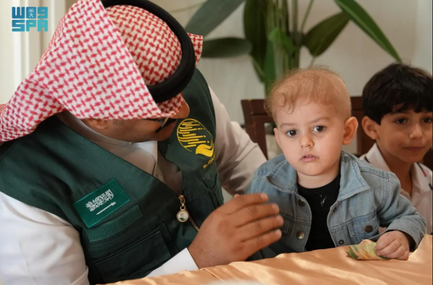 مركز الملك سلمان للإغاثة يفتح باب الأمل لطفلة فلسطينية مصابة بسرطان القولون