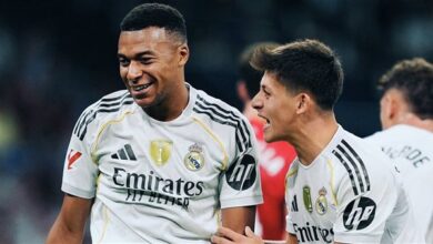 صورة ليلة خماسية.. ريال مدريد يكتسح كايرات ألماتي بهاتريك مبابي ويؤكد هيمنته الأوروبية