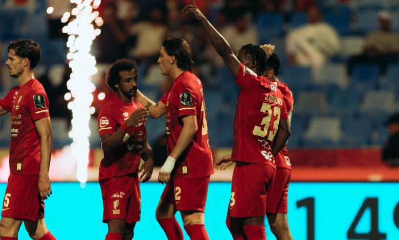 القادسية يعبر إلى ربع نهائي كأس الملك بثلاثية في شباك الحزم