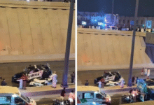 صورة سقوط مركبة أمنية من جسر بالرياض.. تفاصيل وملابسات حادث أثار تفاعلًا واسعًا