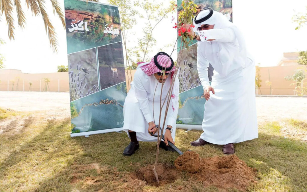 1000 شتلة في جامعة الملك عبدالعزيز ضمن مبادرات "بيئة جدة" لتعزيز الاستدامة
