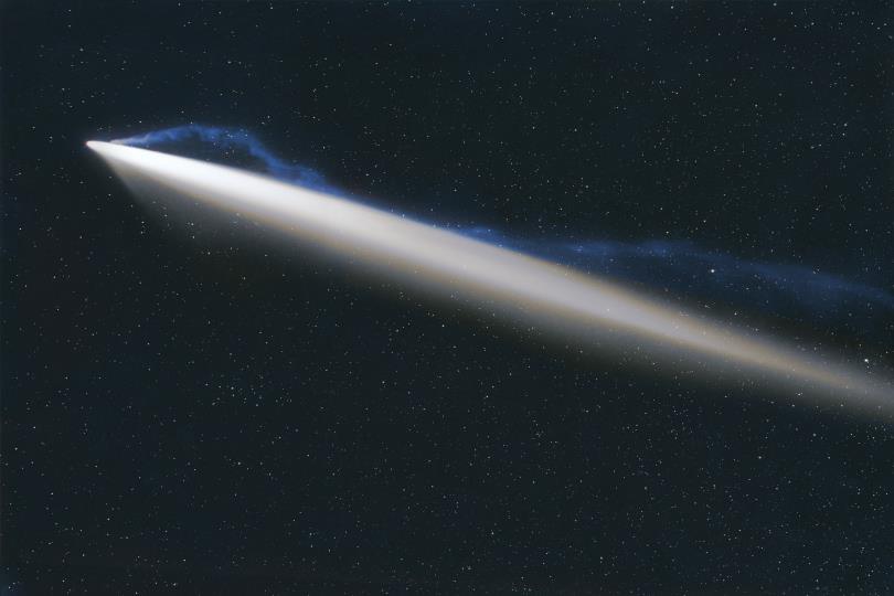 شاهد.. مذنب ATLAS ينقسم إلى ثلاث أنوية ومرصد عربي يوثّق الظاهرة بدقّة