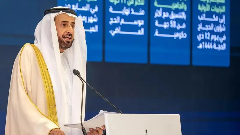 جاهزية تاريخية لموسم الحج.. الربيعة يعلن إتمام تعاقدات أكثر من مليون حاج قبل 6 أشهر من الموسم