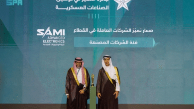 صورة مجموعة شركات “SAMI” تحصد ثلاث جوائز للتميّز في توطين الصناعات العسكرية