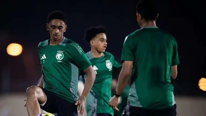 الأخضر السعودي تحت 17 عامًا يبدأ مشواره في كأس العالم ضد النمسا