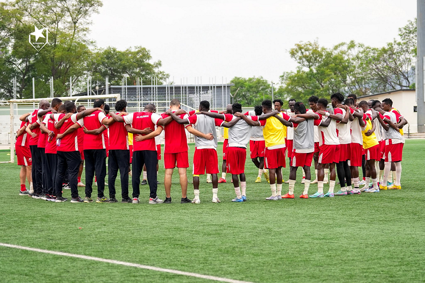 المريخ يواصل مناوراته بمران صباحي في العاصمة الرواندية