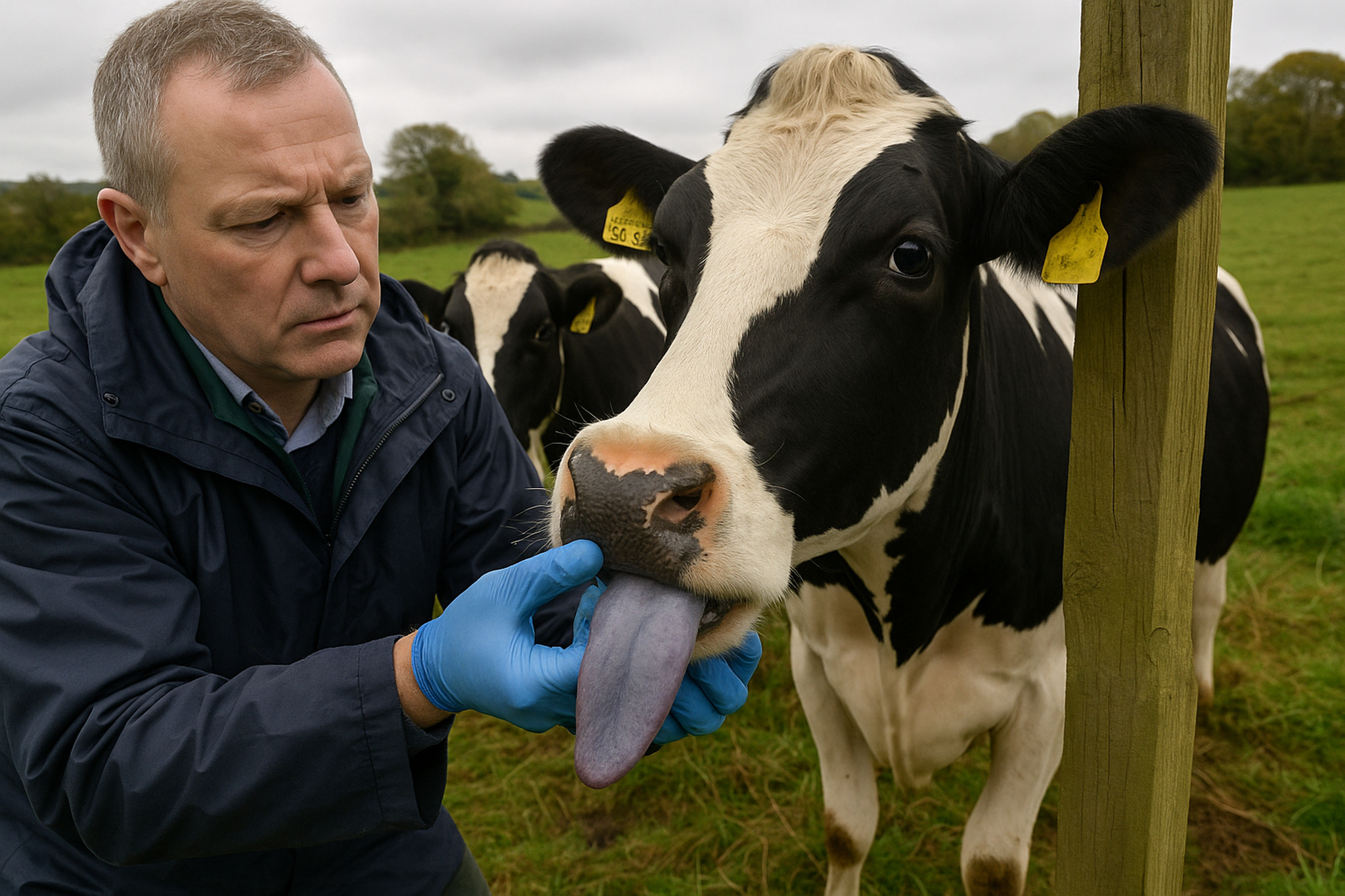 أيرلندا الشمالية تواجه أول تفشٍّ مشتبه به لفيروس اللسان الأزرق.. استنفار بيطري واسع وتحقيقات عاجلة لاحتواء العدوى