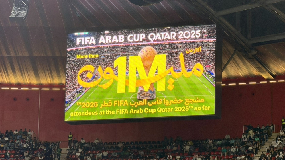 كأس العرب 2025 تكسر الحاجز الجماهيري… أكثر من مليون مشجع يشعلون مدرجات قطر