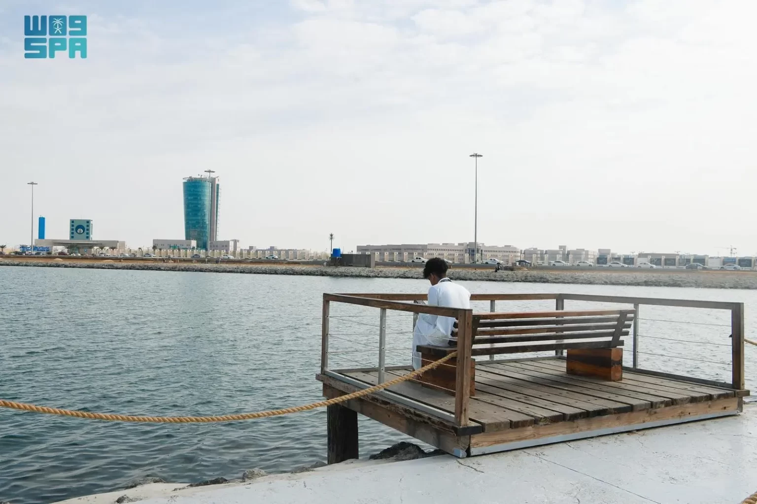 الممر المائي بالموسم يتحول إلى أيقونة سياحية جديدة في جازان